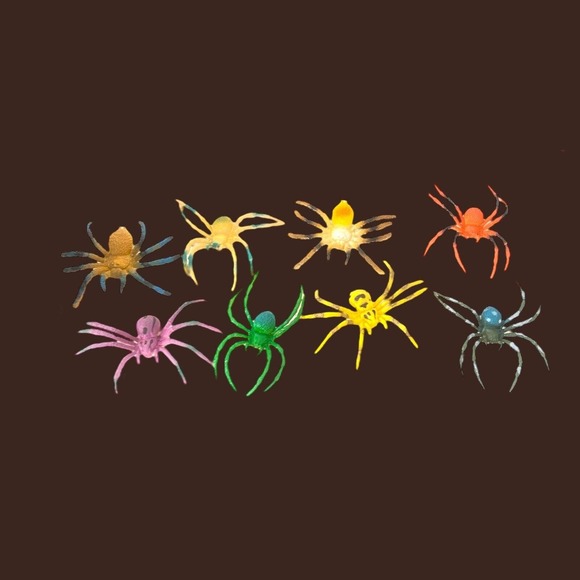 Safari Ltd Spider Set Of 8 Plus Pop Up Book Mini Spiders Educational Book - Picture 2 of 10